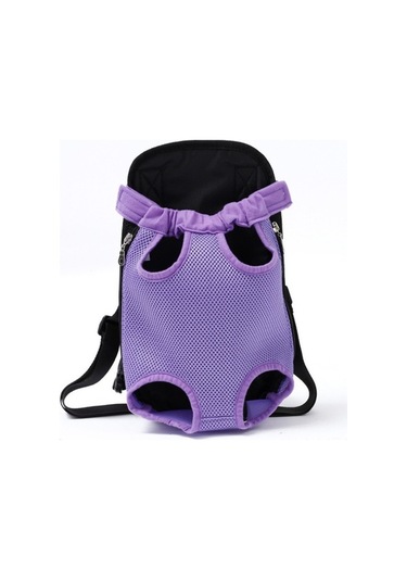 Novahub Evcil Kedi/köpek Taşıma Çantası - Teddy Sırt Çantası - Küçük Evcil Hayvanlar İçin - 3.5-6.5kg - Siyah File DiğER