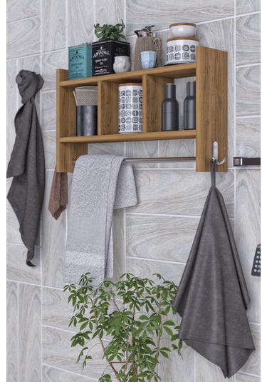 Erguvan Çok Amaçlı Mutfak Banyo Antre Organizer Raf