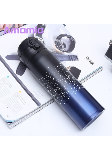 Amamia Yalıtımlı Şişe İyi Kapatılmış Öğrenci Yalıtımlı Su Bardağı