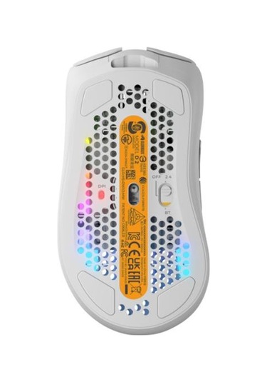 Glorious Model D2 26000 Dpı 66 G Kablosuz Rgb Ergonomik Gaming Mouse Mat Beyaz Glo-ms-dwv2-mw Diğer