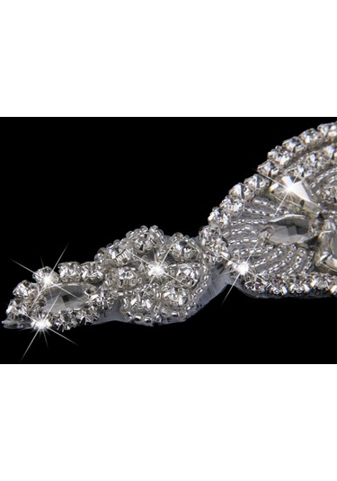 Suntek Düğün Gelin Elbise Dekor Dıy Için Aplike Kristal Rhinestone Demir