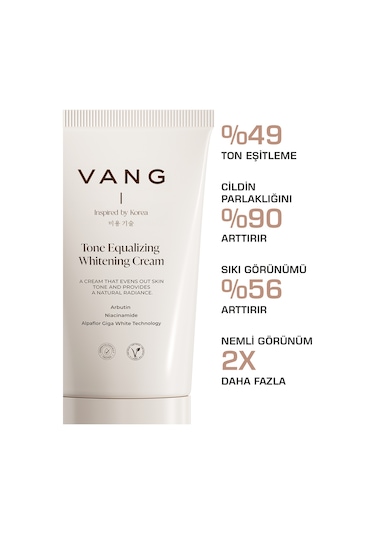 Vang Leke Karşıtı Beyazlatıcı Cilt Bakım Kremi 50 ML