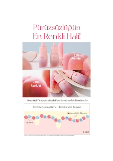 Peripera Ink Airy Velvet 25 Zazzy Peach 25