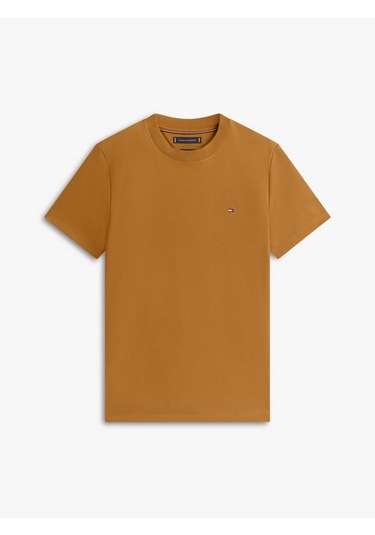 Tommy Hilfiger Mw0mw33202 Luxury Erkek Tişört Sarı