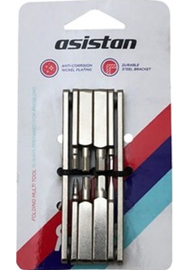 Asistan Gyver Mc60 Alyan Çakı 8 Fonksiyon Siyah