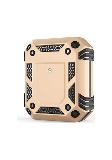 Kilifone - Airpods Uyumlu Airpods - Kılıf Airbag 15 Kılıf - Gold