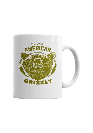 American Grizzly Kupa Bardak Porselen No31481 Karışık