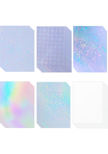 Moveevo A4 Bopp Lazer Soğuk Laminasyon Filmi - 6 Desen Gökkuşağı, Yıldız, Kırık Cam Vb. - Su/ Nem/ Aşınma Dayanıklı - Foto Reklam Koruyucu Filmi 1 Adet Moveevo A4 Bopp Lazer Soğuk Laminasyon Filmi - 6 Desen Gökkuşağı, Yıldız, Kırık Cam Vb. - Su/ Nem/ Aşınma Dayanıklı - Foto Reklam Koruyucu Filmi 1 Adet