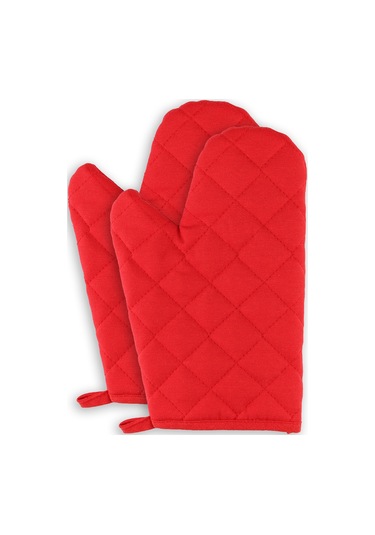 Yanmaz Ve Isıya Dayanıklı Fırın Eldiveni 2 Eldiven Fıstık Yeşili