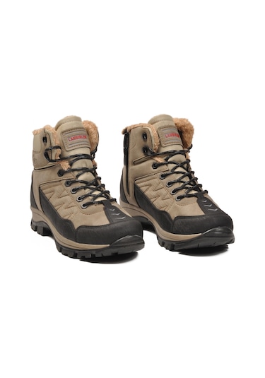 Ayakmod Bej İçi Kürklü Kaymaz Taban Soğuğa Dirençli Erkek Outdoor Bot 980 M Bej Ayakmod Bej İçi Kürklü Kaymaz Taban Soğuğa Dirençli Erkek Outdoor Bot 980 M Bej