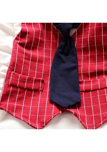 Novahub Toksik Olmayan Bebek Yeleği Takımı - Kırmızı, 100 Cm, Hafif Ve Konforlu