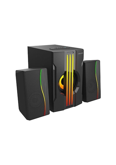 Mıkado Md-254 2+1 25w 5w 2+15w Usb+sd+fm Bluetooth Destekli Rgb Ses Sistemi