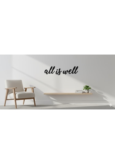 All İs Well Duvar Yazısı Karışık Renkli