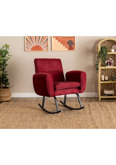 Pafu Kono Tv / Dinlenme / Baba / Emzirme Koltuğu Sallanan Sandalye - Bordo