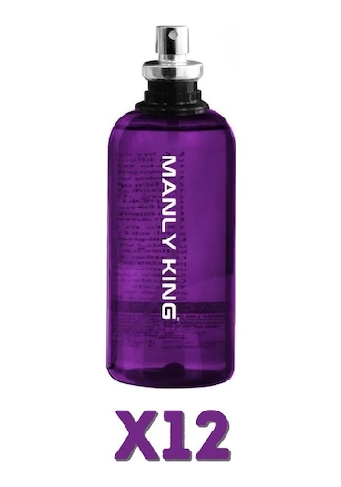 Manly King ﻿Erkek Parfüm EDC 12 x 125 ML
