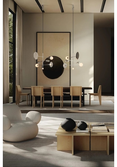 101 Copenhagen Brutus Slim Masif Meşe, Minimalist El Işçiliği Tasarım Yemek Sandalyesi