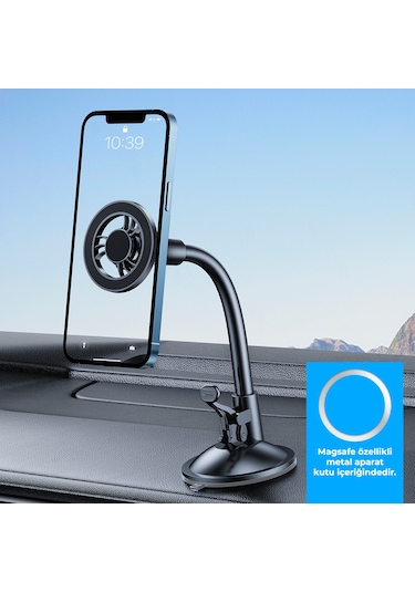Woyax By Deji Magsafe Vantuzlu Akrobat Araç İçi Telefon Tutucu