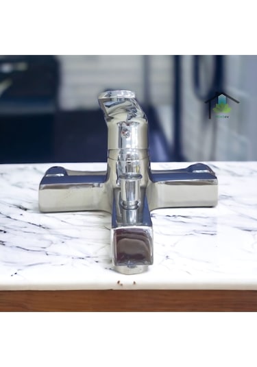 Mintev Elit Kare Krom Banyo Bataryası KROM