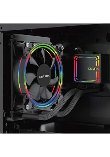 Dark Aquaforce W126 DKCCW126 120 MM RGB Sıvı Soğutmalı İşlemci Fanı