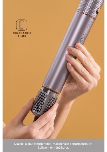 Homend Harmony 4606h Saç Kurutma Ve Şekillendirme Seti Mor Mor