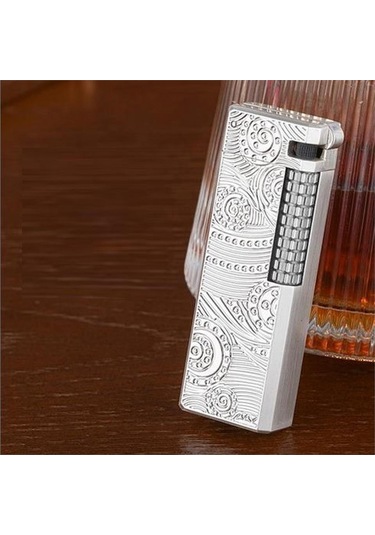 Parmida M4 Çarklı Mekanik Çakmak Gümüş