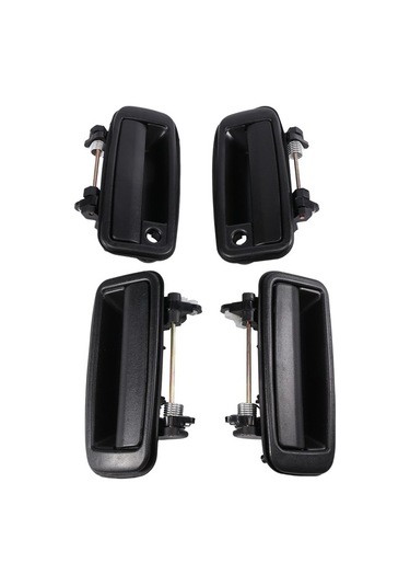 Besthome1 Toyota Corolla Için Dış Dış Kapı Kolu 4 Adet Ön Solda Sağda 1988-1992 69210-12110 69220