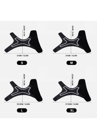 Moveevo Spor Topuzu Bilek Koruyucu, Baskı Regülasyonlu, Soluklu Dokuma, Spor Yaralanmaları Engeli, Basketbol-futbol-tırmanma, Unisex, Siyah, M Boyu