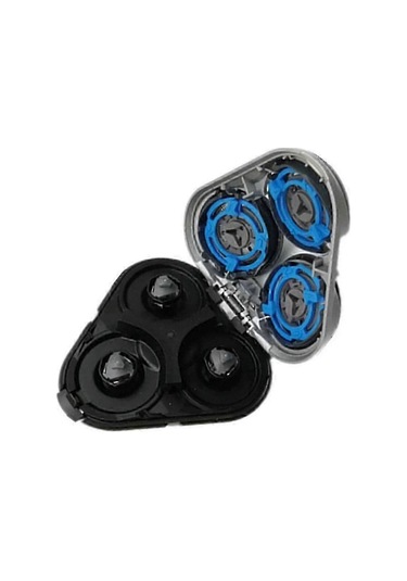 Philips S5000 S5370 S5571 S5420 S5140 S5078 S5077 S5050 S5082 S5380 S5400 Tıraş Bıçakları İçin Yedek Tıraş Makinesi Başlığı - Siyah