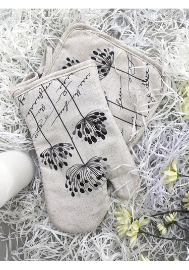 Cherir Eldiven Ve Tutacak Seti 212008146 Gri