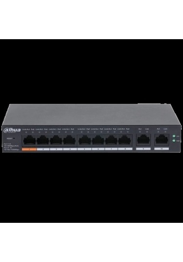 Dahua Cs4010-8et-60 8xfe- 2xge Yönetilebilir Poe Swıtch