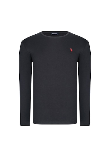 Üçlü Set T8588 Dewberry Yuvarlak Yaka Erkek Sweatshırt-siyah-siyah-siyah Siyah-siyah-siyah