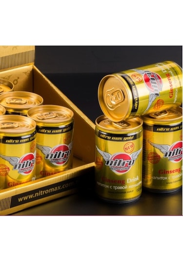 Nitromax Ginseng Enerji İçeceği 6 x 150 ML