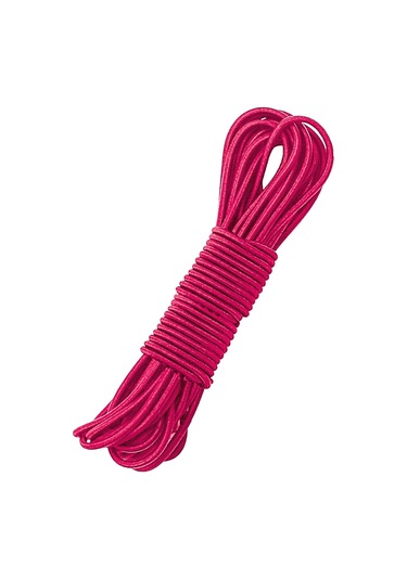 Fuşya Pembe 5 Metre 2 Mm Yuvarlak Lastik