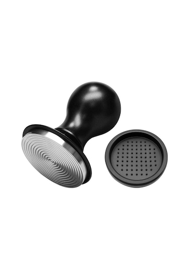 Kahve Sabit Basınçlı Toz Pres Ayarlanabilir Etki Çekiç 58mm , Boyut:gümüş Mavi Düz Taban+yuvarlak Taban Diğer