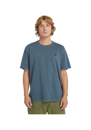 Timberland Garment Dye Erkek Tişört Tb0a5yay4331 Safir