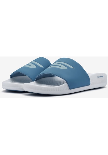 Skechers Hyper Slide - Deriver Erkek Beyaz Terlik 246020 Wbl Beyaz