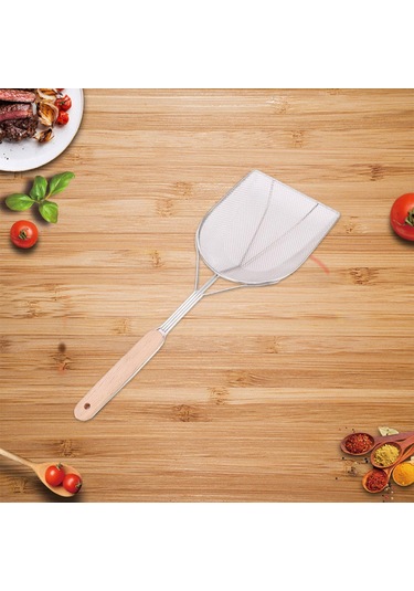 Homyl Paslanmaz Çelik İnce Gözlü Süzgeç Erişte Suyu İçin Gösterildiği Gibi