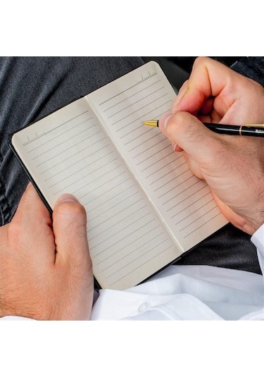 Sevgiliye Özel Kalp Tasarımlı Hediye Deri Not Defteri