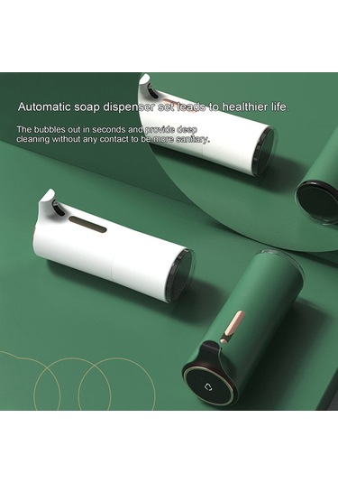 Qf Otomatik Köpük Sabunluk Dokunmatik S-ensor Otomatik Köpük Şeffaf