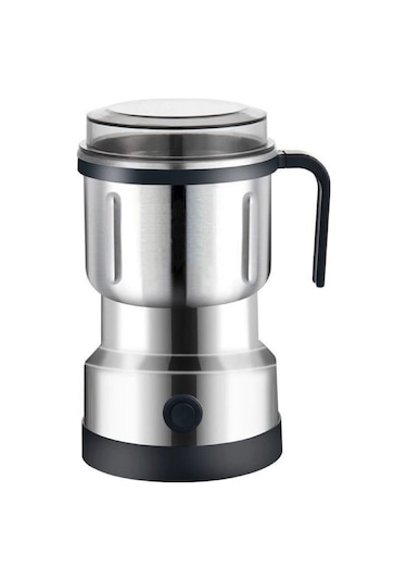 Jian Fan Ev Tipi Elektrikli Tahıldeğirmeni Kahveçekirdeğirmeni Gümüş