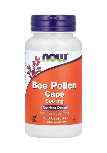 Bee Pollen Caps 500 Mg 100 Kapsül Her Servis 2 Kapsül 1000 Mg.