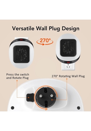 Trendooze Dongjing 600w Taşınabilir Isıtıcı, Ab Banyo Uygun