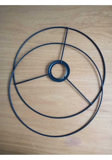 Abajur Çember Teli Siyah