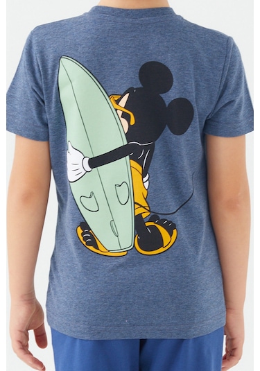 Mickey Mouse Sun Sea Surf Laciert Melanj Erkek Çocuk Bermuda Takım