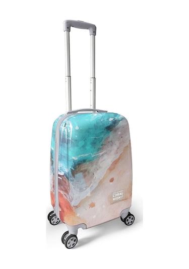 Coral High Renkli Desenli Pc 3'lü Valiz Seti 16810 Çok Renkli