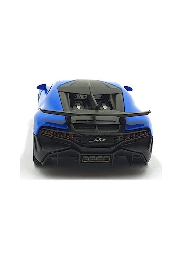 Kinsmart 1:36 Ölçek Metal Bugatti Divo Diecast Çek Bırak Araba Mavi