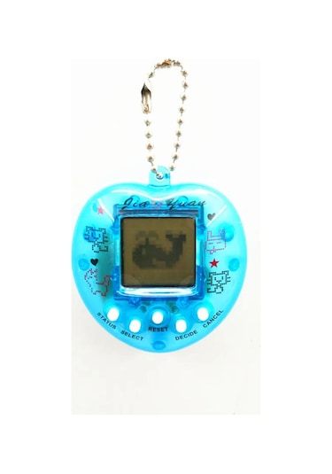 Nostaljik Sanal Bebek Virtual Pets - Kalp Mavi