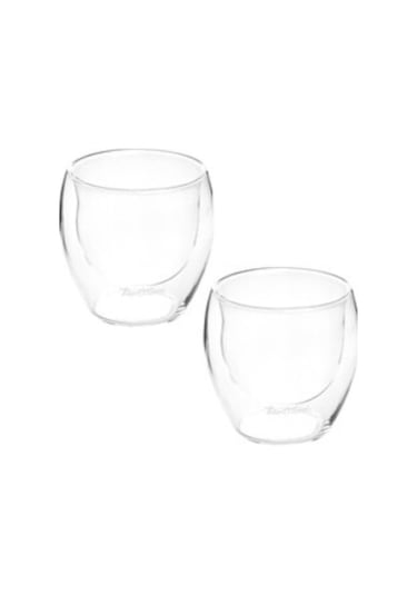 Borosilikat Cam 2li Çift Cidarlı Bardak Seti 250ml Soft Cam24010bs2