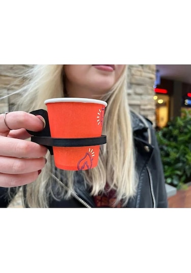 Huzur 15 Adet Bardak Tutucu Siyah, Kolay Kullanım , Pratik , Daya