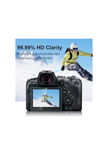 Puluz 2.5d 9h Tempered Glass Film For Canon Eos R6